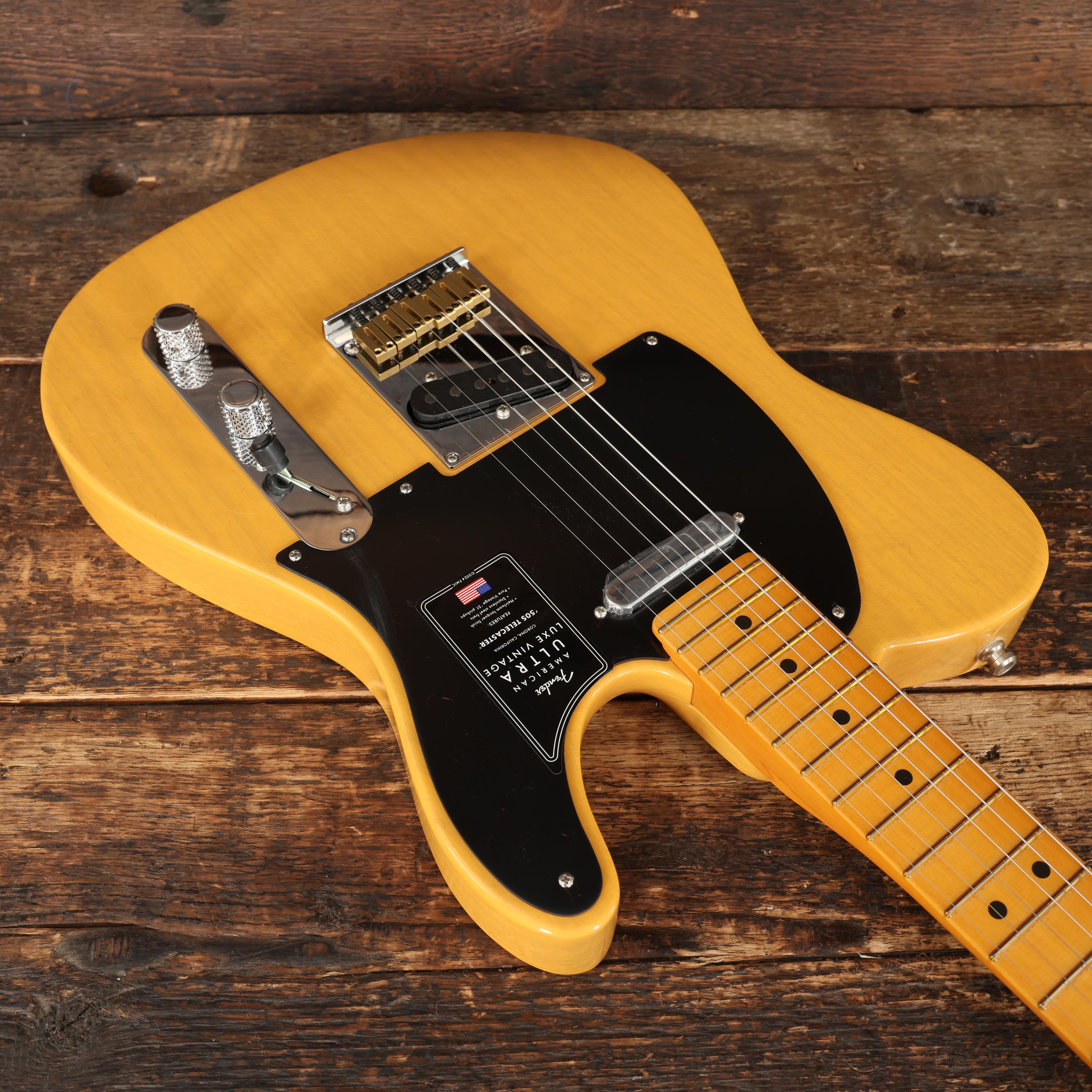 Fender American Ultra Luxe Vintage '50s Telecaster in Butterscotch